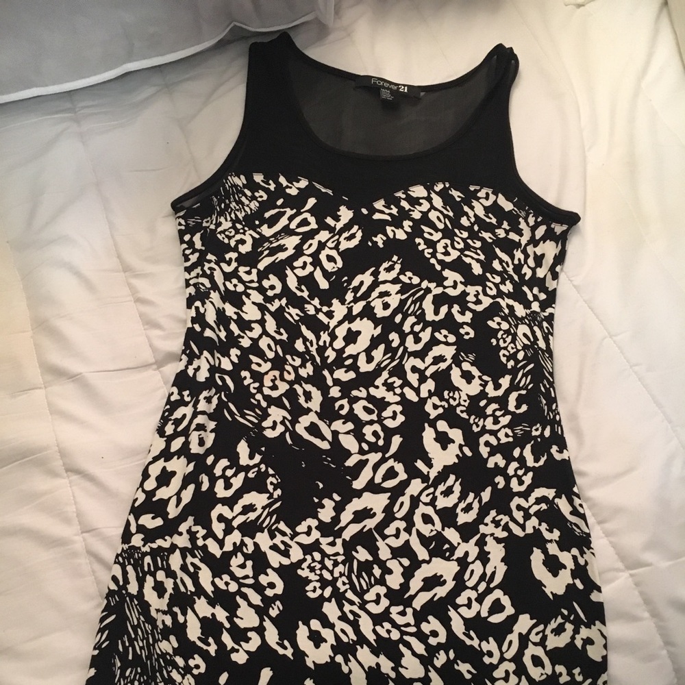 Printed Forever 21 dress